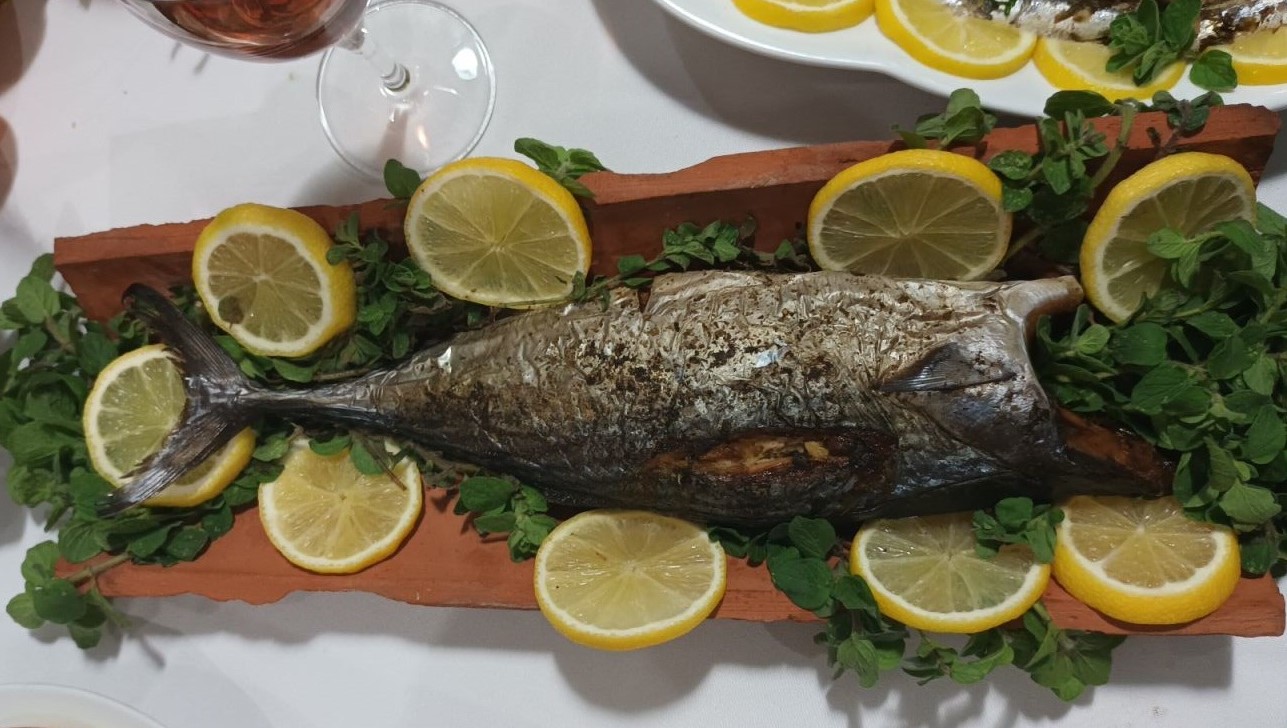 Παλαμίδα στο κεραμίδι